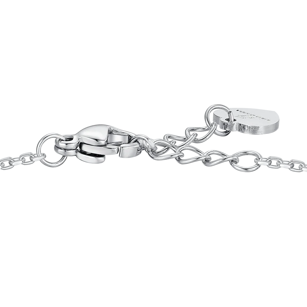 BRACCIALE BAMBINA IN ACCIAIO CON ZIRCONI BIANCHI - Image 3