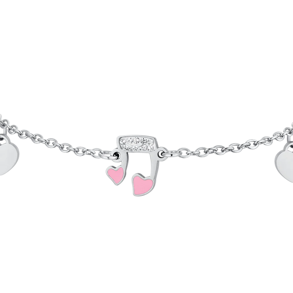 BRACCIALE BAMBINA IN ACCIAIO NOTA MUSICALE - Image 2