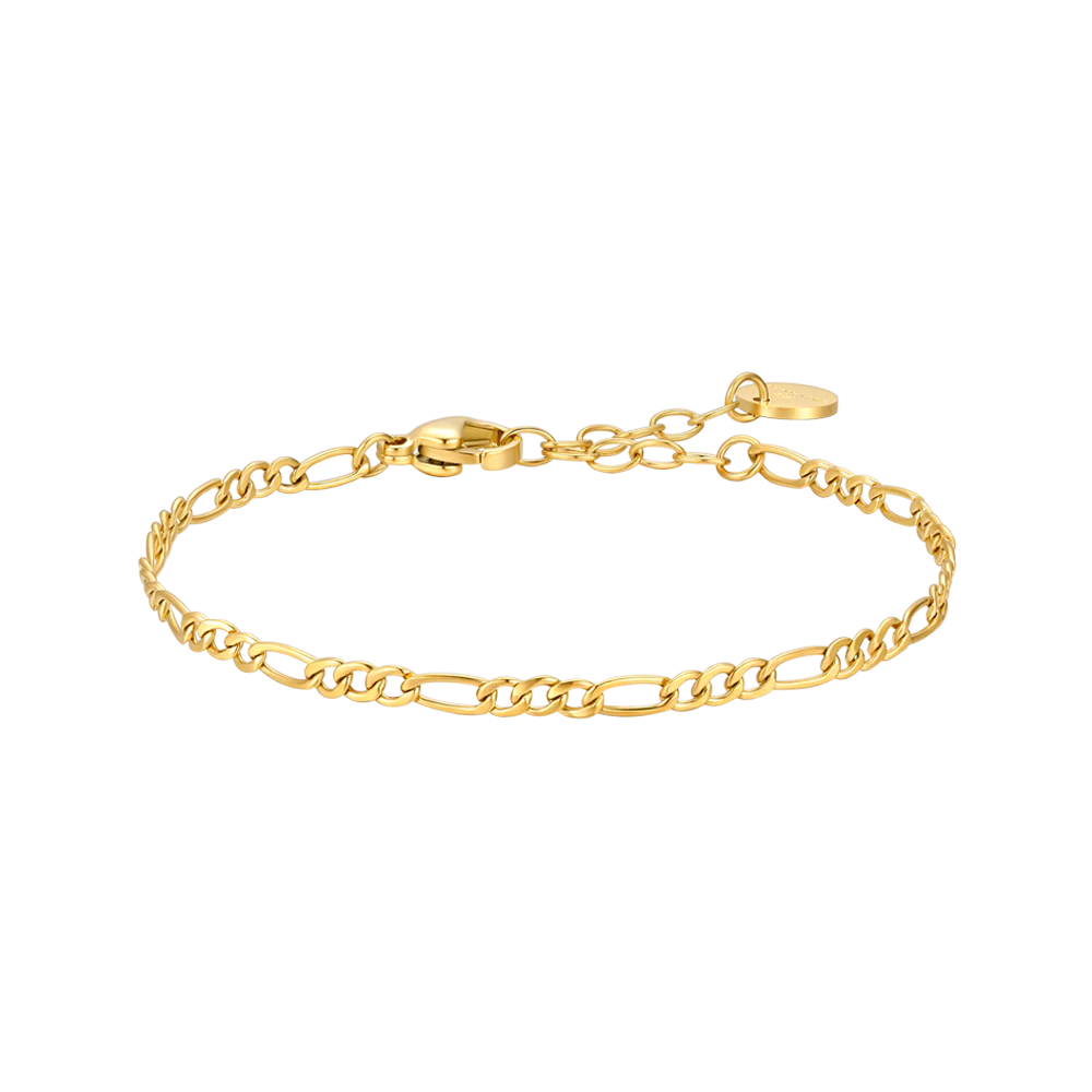 BRACCIALE BAMBINO IN ACCIAO IP GOLD