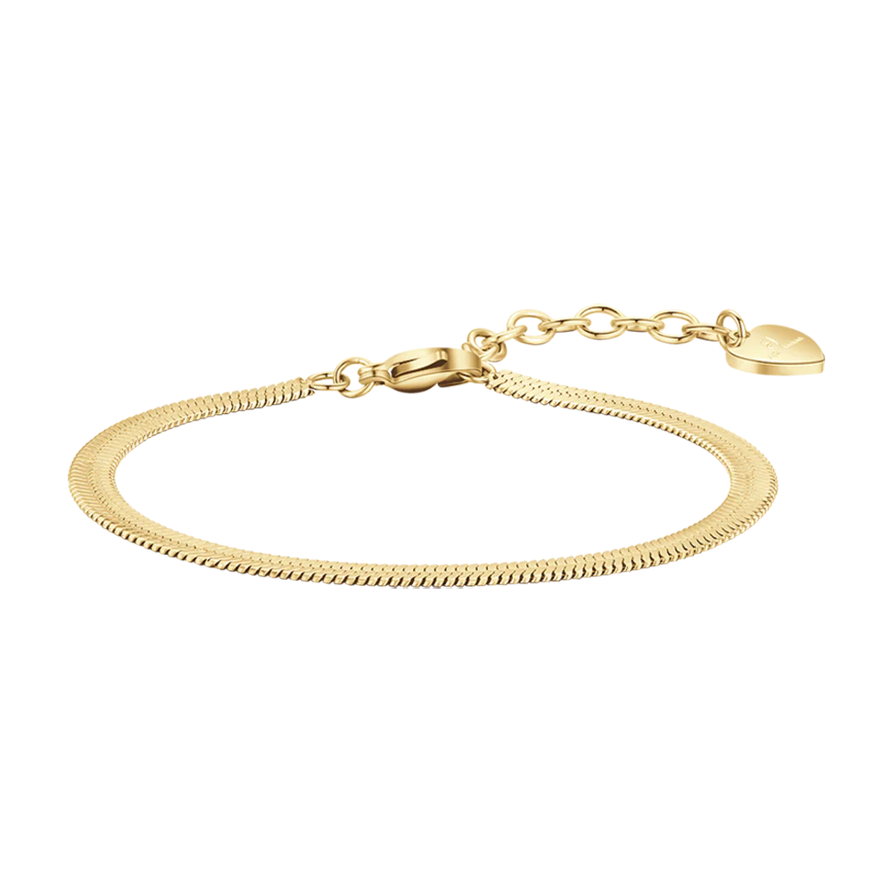 BRACCIALE DONNA IN ACCIAIO DORATO