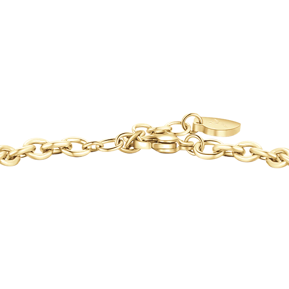 BRACCIALE DONNA IN ACCIAIO DORATO CON ALA - Image 5