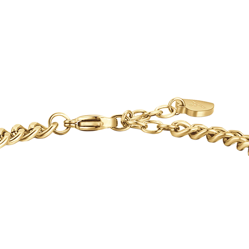 BRACCIALE DONNA IN ACCIAIO DORATO DREAM CON CRISTALLI BIANCHI - Image 5