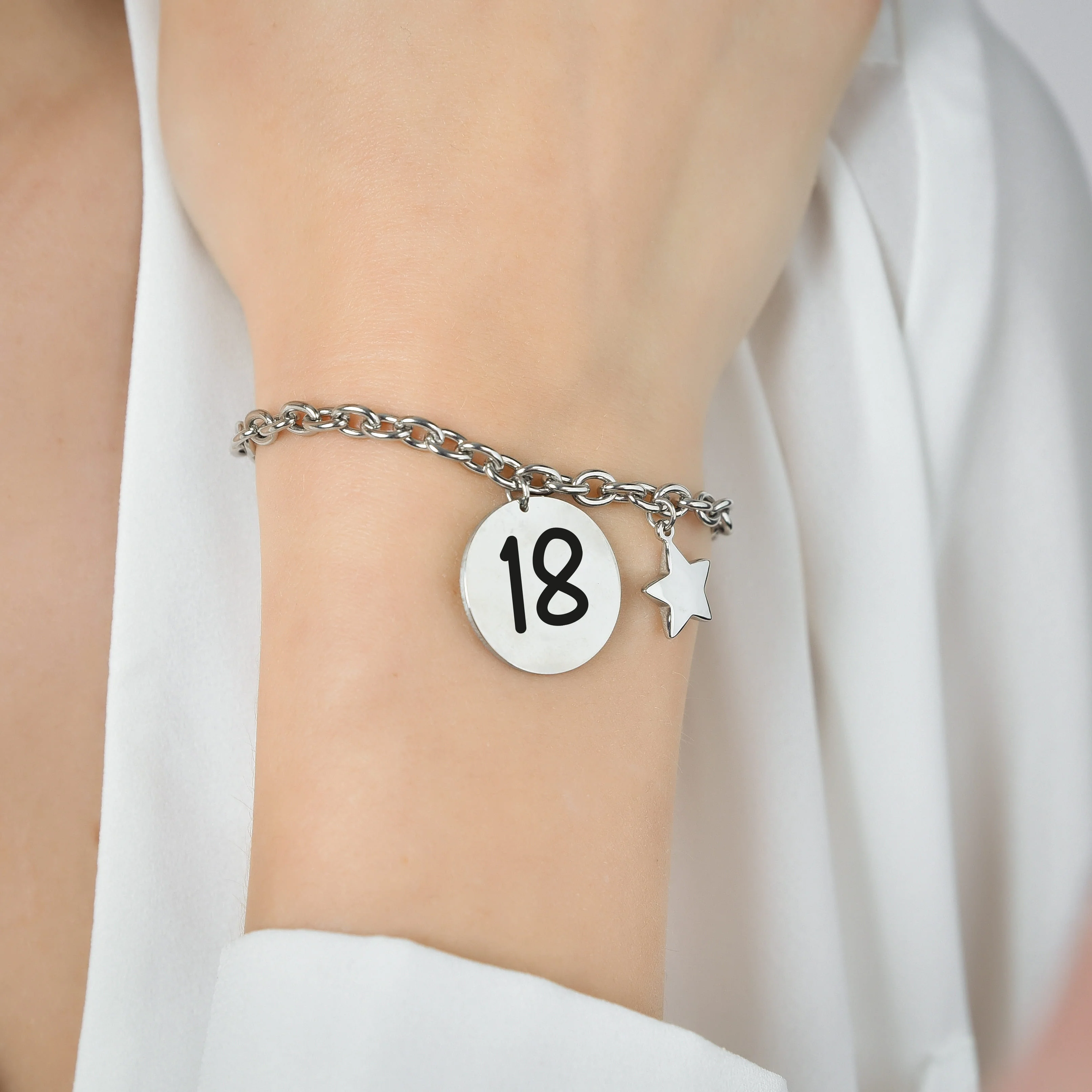 BRACCIALE DONNA IN ACCIAIO 18 IL MEGLIO DEVE ANCORA VENIRE - Image 2