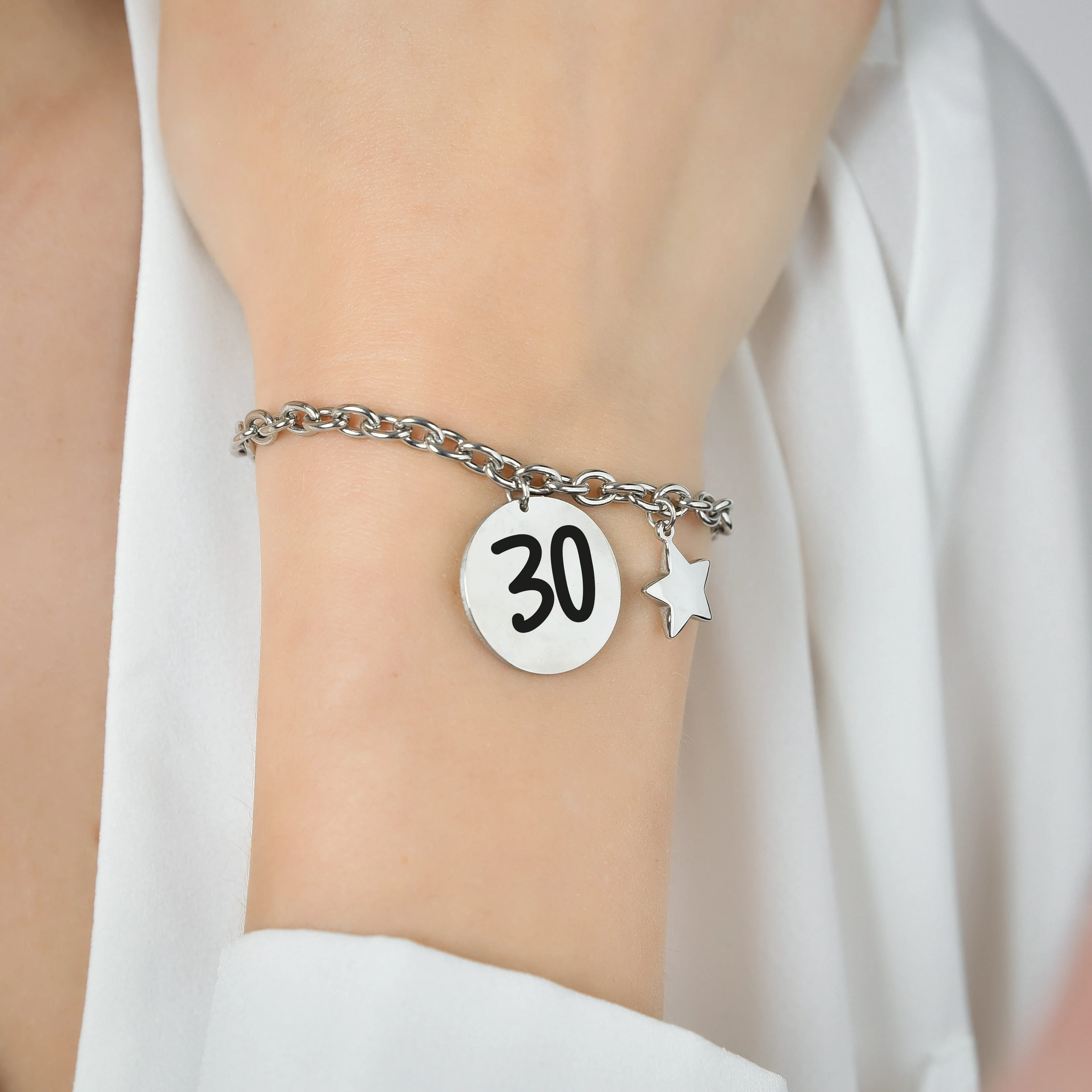 BRACCIALE DONNA IN ACCIAIO 30 IL MEGLIO DEVE ANCORA VENIRE - Image 2