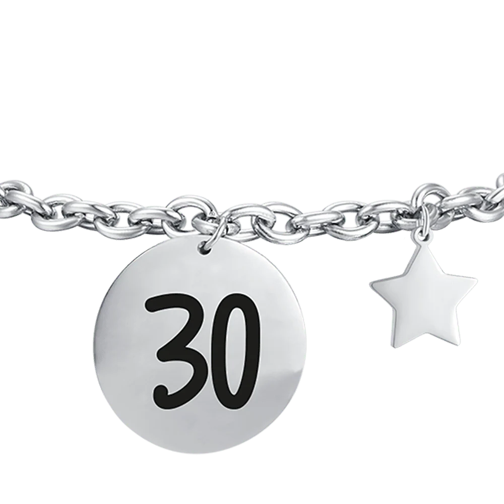 BRACCIALE DONNA IN ACCIAIO 30 IL MEGLIO DEVE ANCORA VENIRE - Image 5
