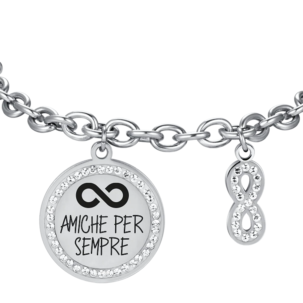 BRACCIALE DONNA IN ACCIAIO AMICHE PER SEMPRE - Image 4