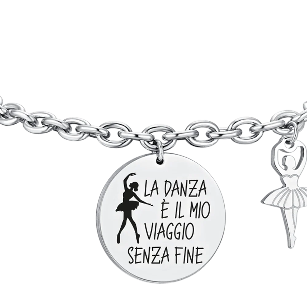 BRACCIALE DONNA IN ACCIAIO BALLERINA - Image 4