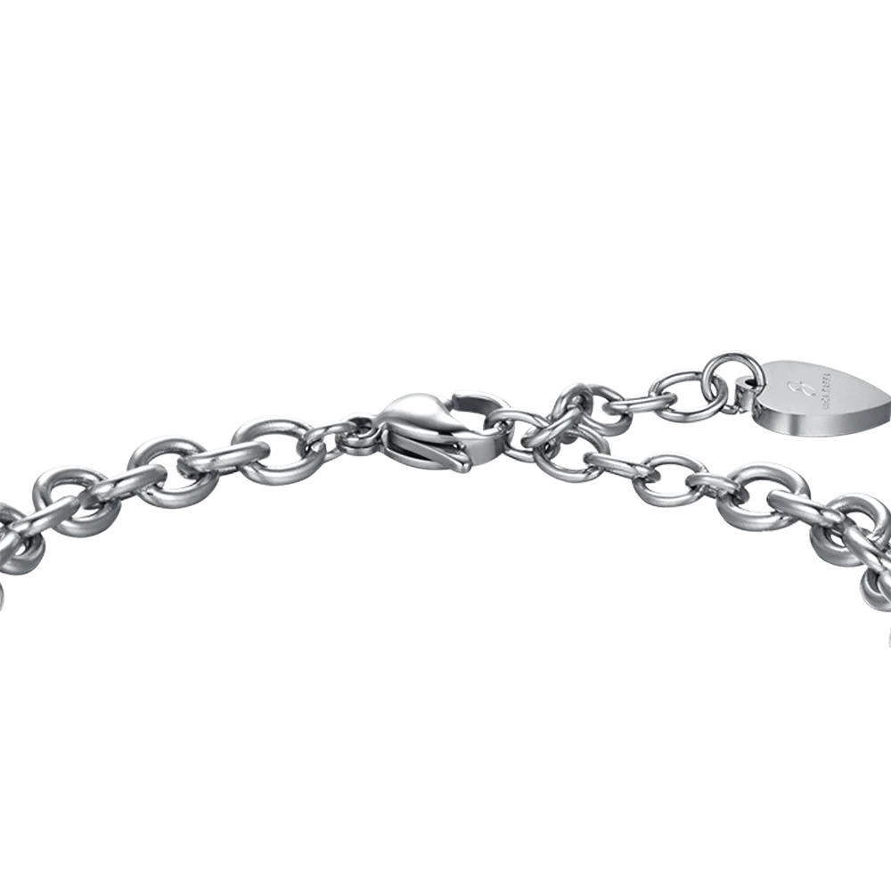 BRACCIALE DONNA IN ACCIAIO CHI TROVA UN'AMICA TROVA UN TESORO - Image 5