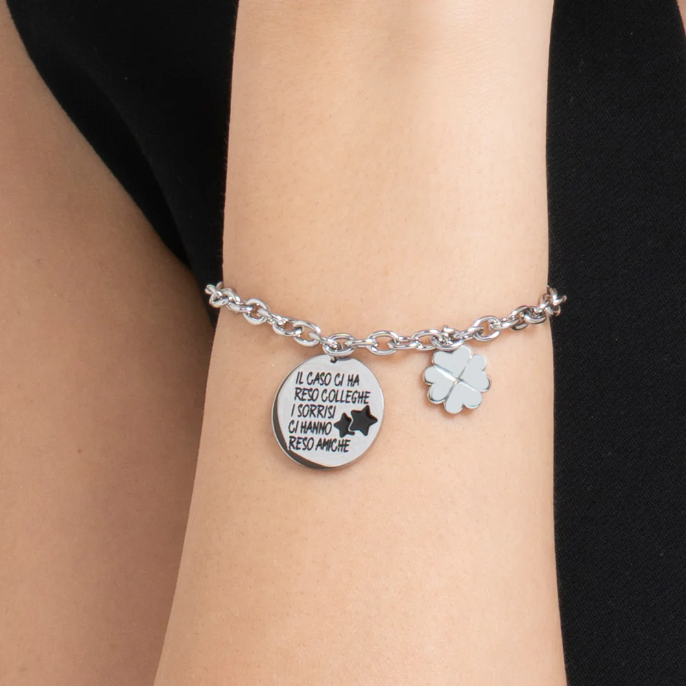 BRACCIALE DONNA IN ACCIAIO COLLEGHE - Image 2