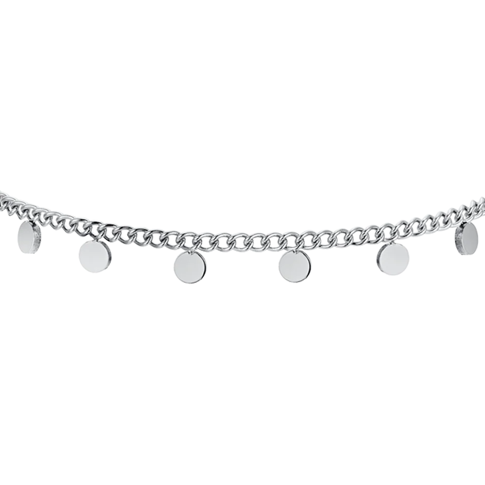 BRACCIALE DONNA IN ACCIAIO CON CERCHI - Image 4