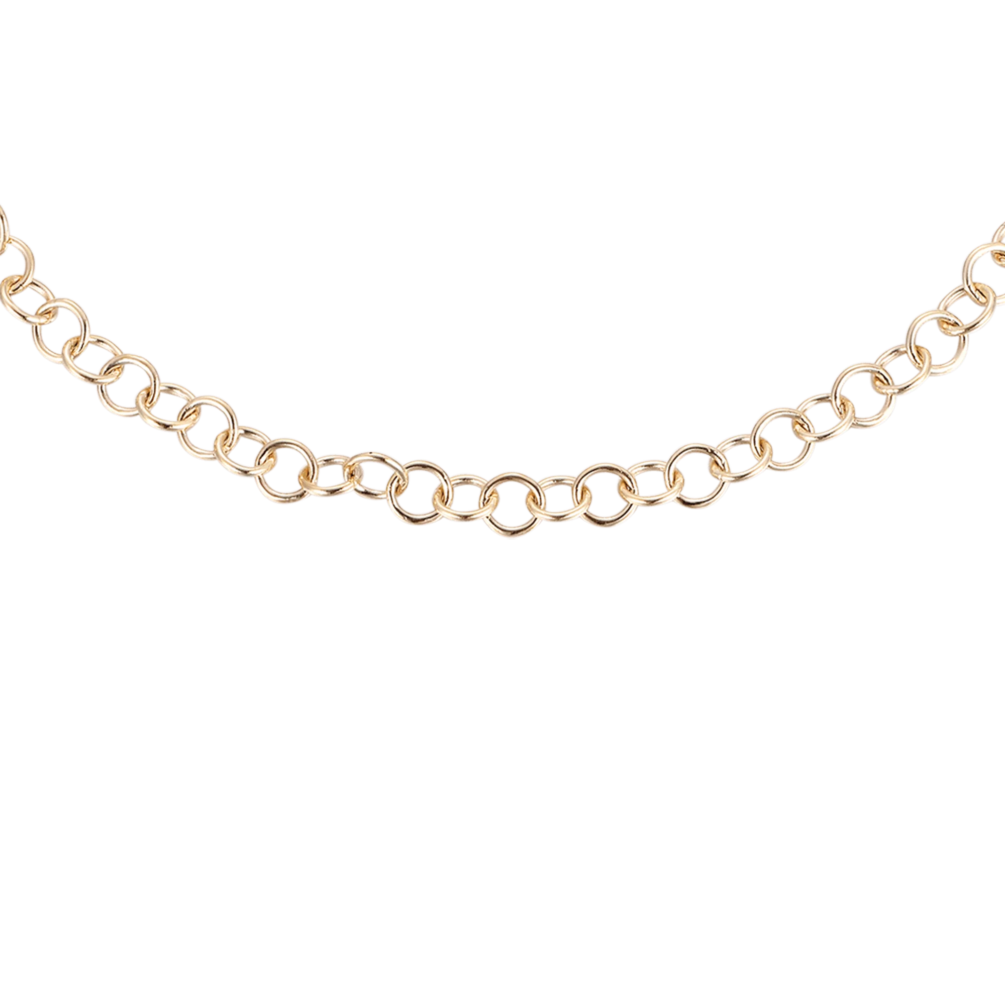 BRACCIALE DONNA IN ACCIAIO CON CERCHI IP GOLD - Image 4
