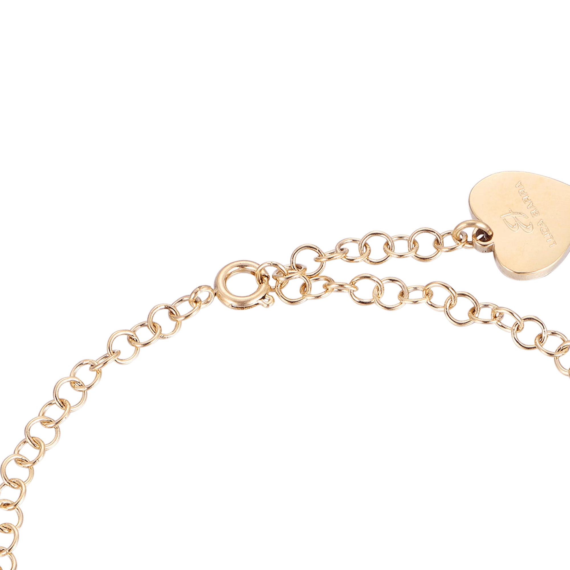 BRACCIALE DONNA IN ACCIAIO CON CERCHI IP GOLD - Image 5