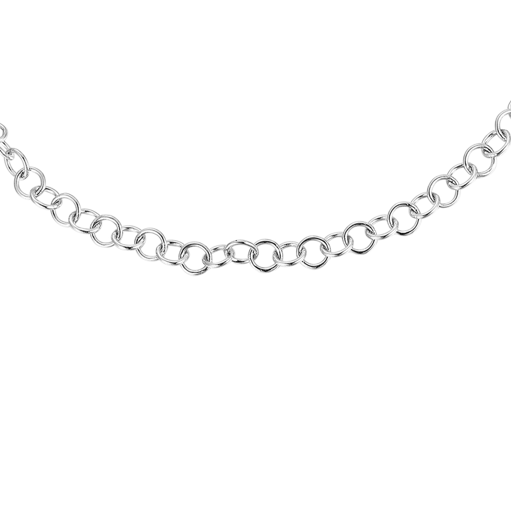BRACCIALE DONNA IN ACCIAIO CON CERCHI PICCOLI - Image 4