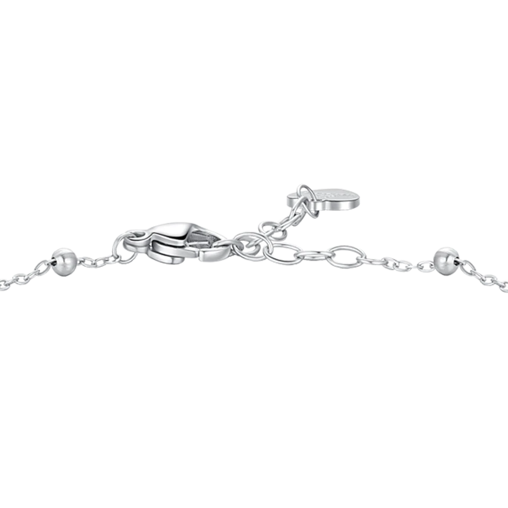 BRACCIALE DONNA IN ACCIAIO CON INFINITO E PUNTI LUCE DI ZIRCONE BIANCO - Image 5