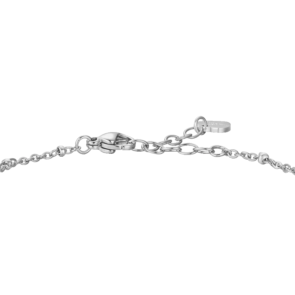 BRACCIALE DONNA IN ACCIAIO CON LUNA E ZIRCONI BIANCHI - Image 5