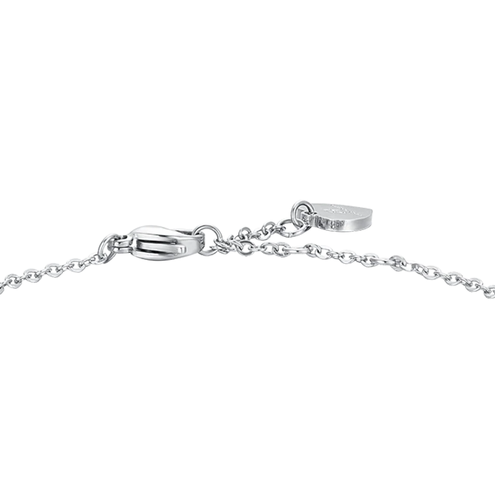 BRACCIALE DONNA IN ACCIAIO CON PERLE SINTETICHE E ALBERO DELLA VITA - Image 5