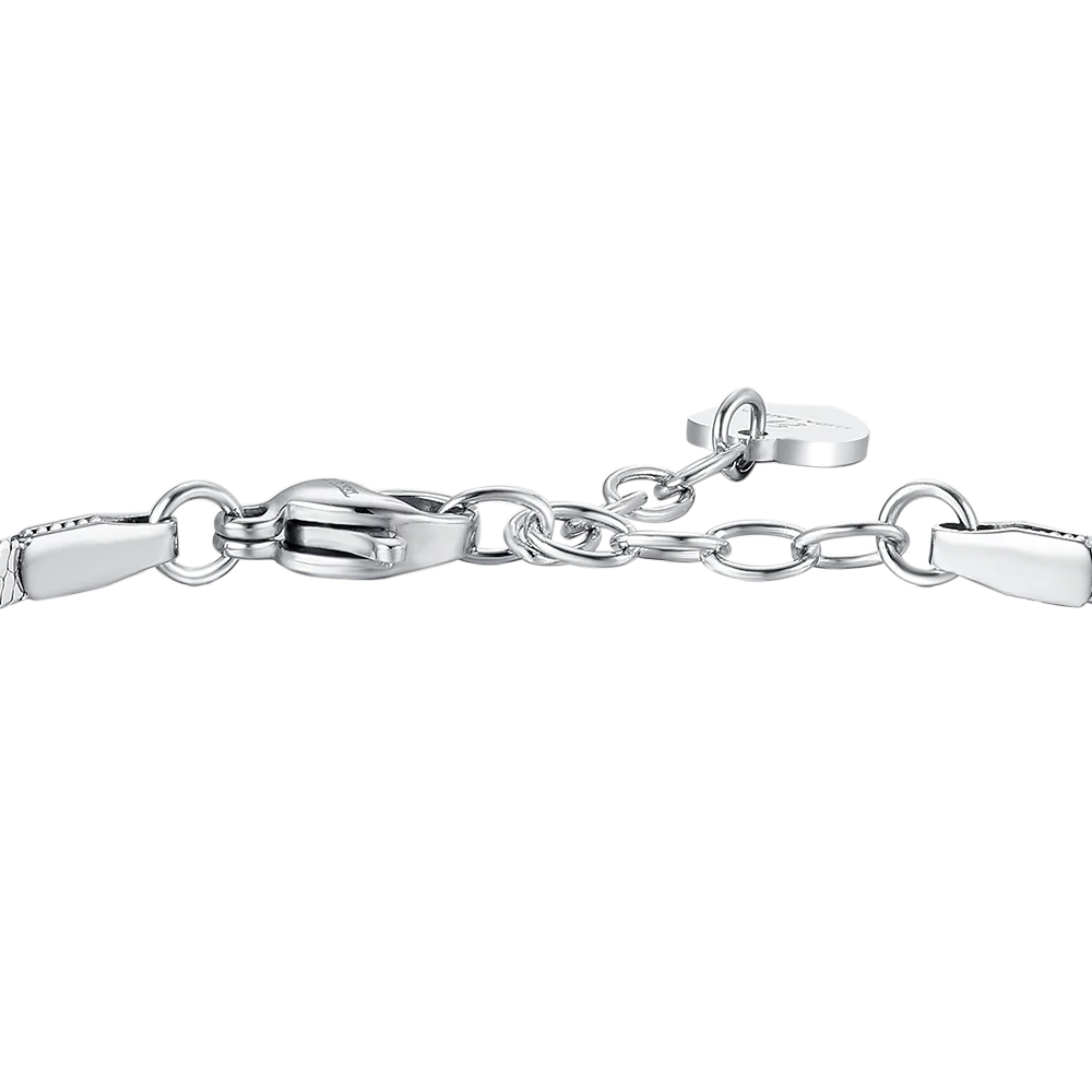 BRACCIALE DONNA IN ACCIAIO CON QUADRIFOGLIO - Image 6