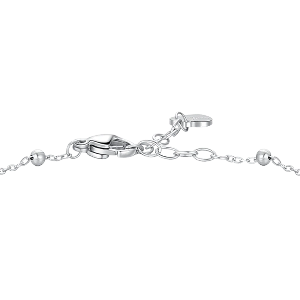 BRACCIALE DONNA IN ACCIAIO CON STELLA E PUNTI LUCE DI ZIRCONE BIANCO - Image 5