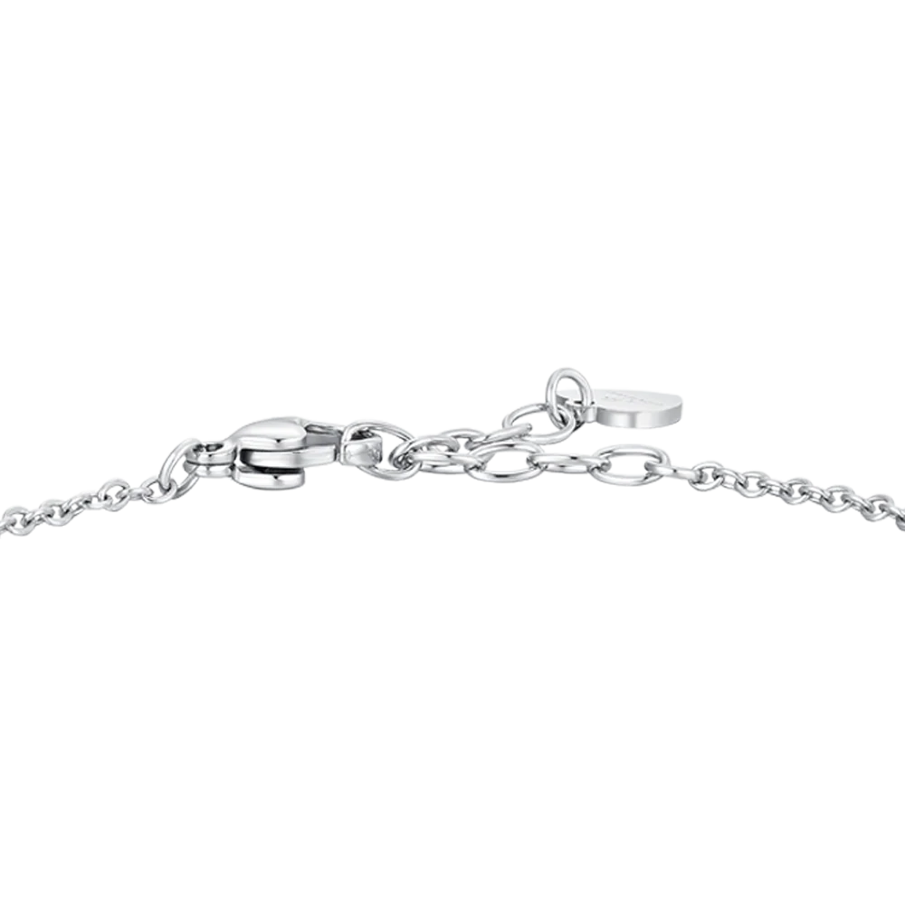 BRACCIALE DONNA IN ACCIAIO CON ZIRCONI BIANCHI - Image 5