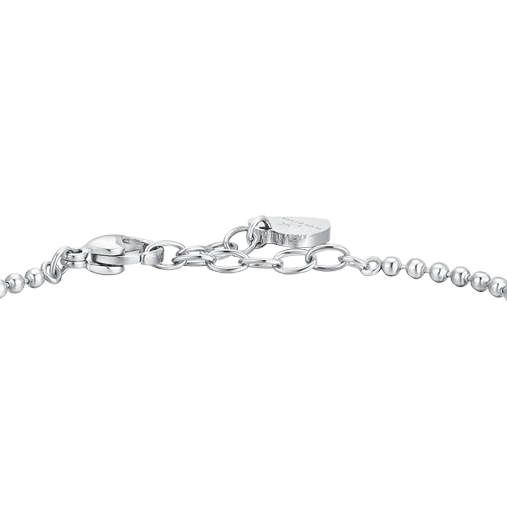 BRACCIALE DONNA IN ACCIAIO CORNO E ZIRCONE - Image 5