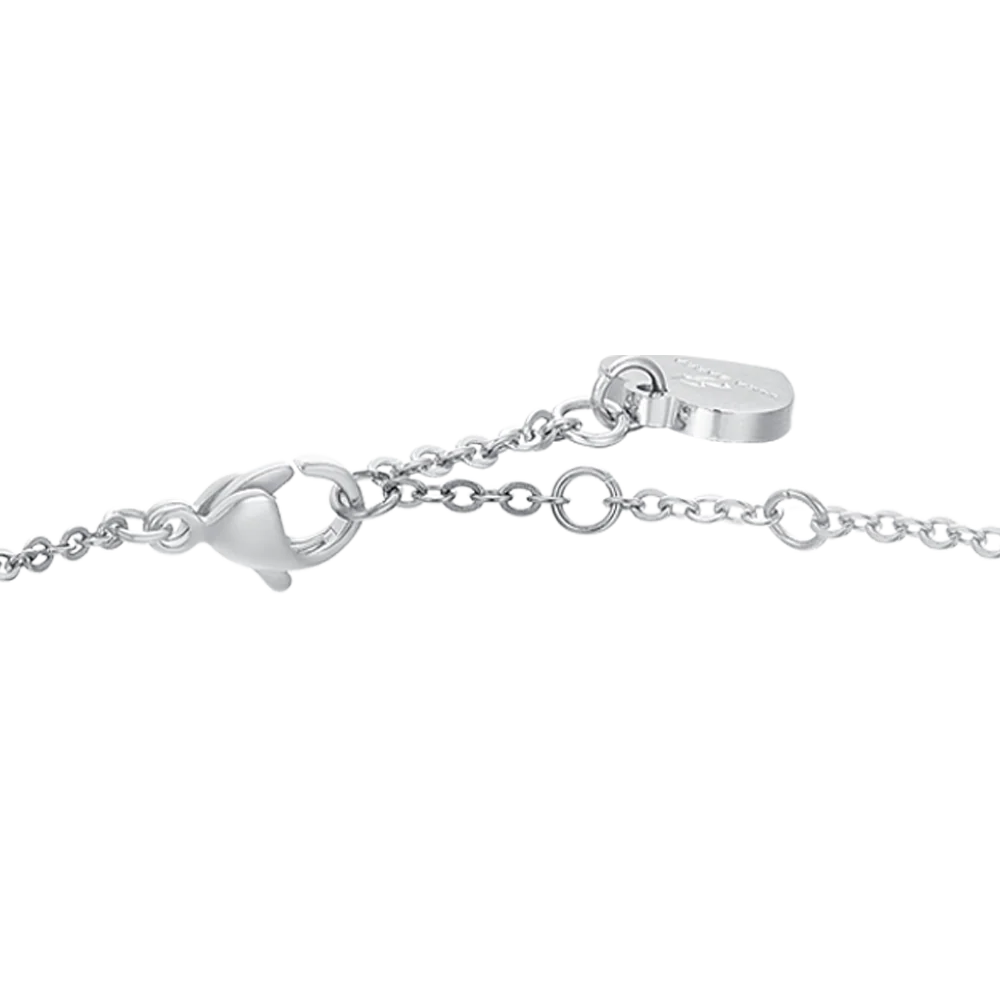 BRACCIALE DONNA IN ACCIAIO CRISTALLI BIANCHI - Image 5