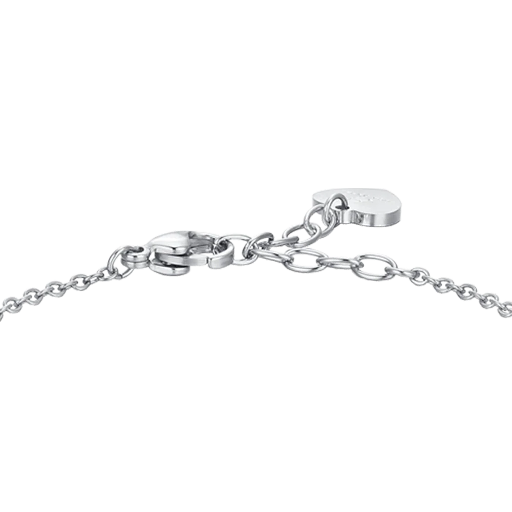 BRACCIALE DONNA IN ACCIAIO CRISTALLI E ZIRCONE BIANCO - Image 5