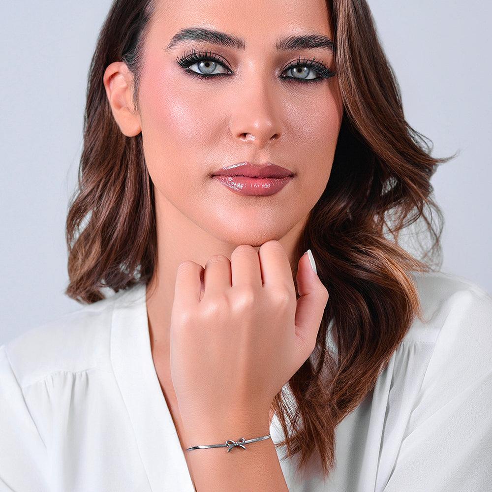 BRACCIALE DONNA IN ACCIAIO FIOCCO - Image 3