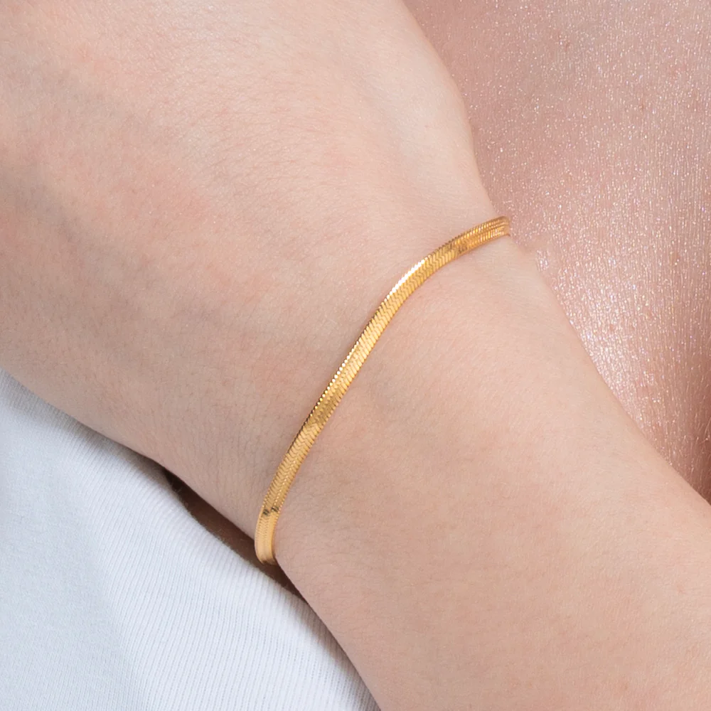 BRACCIALE DONNA IN ACCIAIO IP GOLD - Image 2