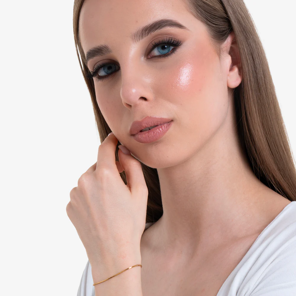 BRACCIALE DONNA IN ACCIAIO  IP GOLD - Image 3