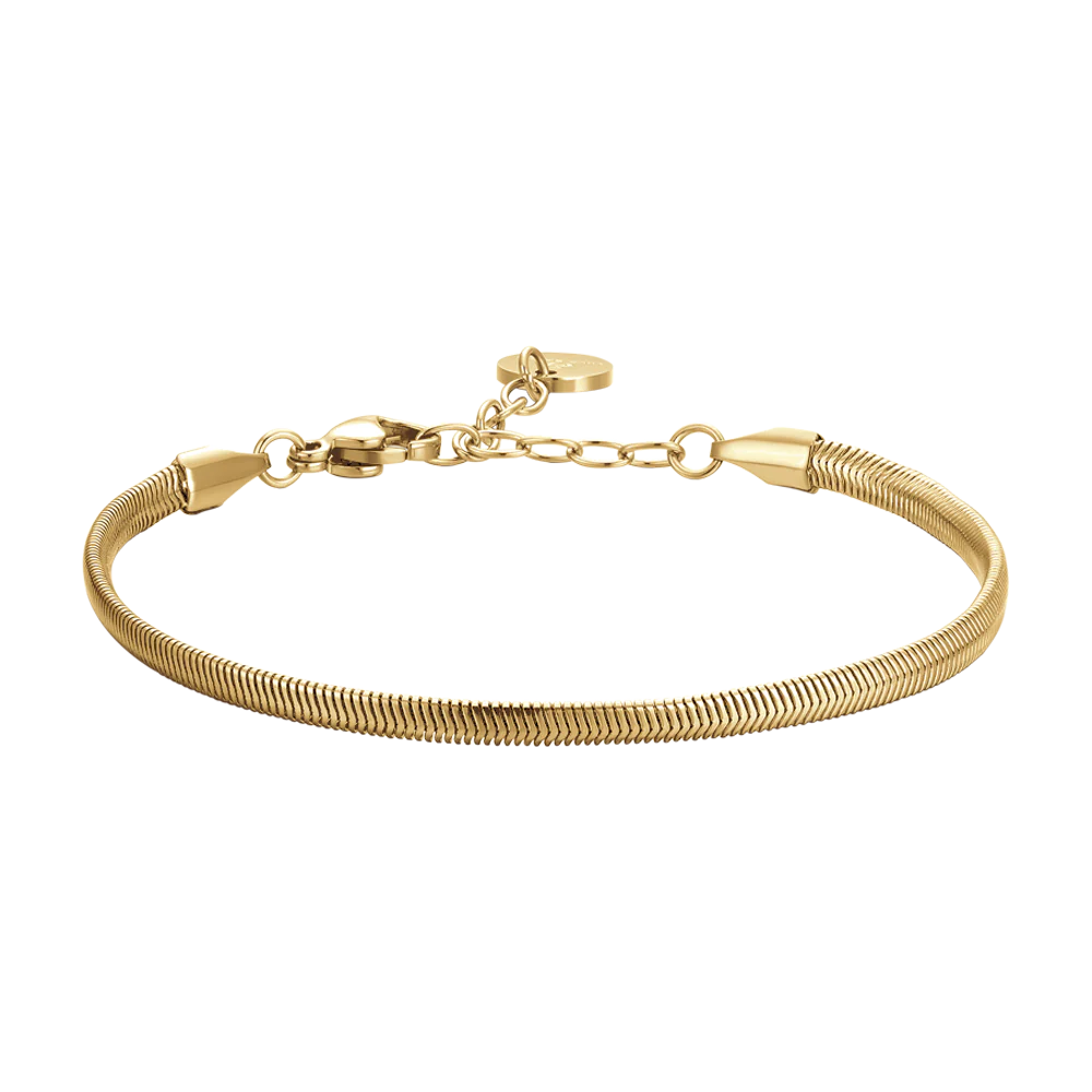 BRACCIALE DONNA IN ACCIAIO  IP GOLD