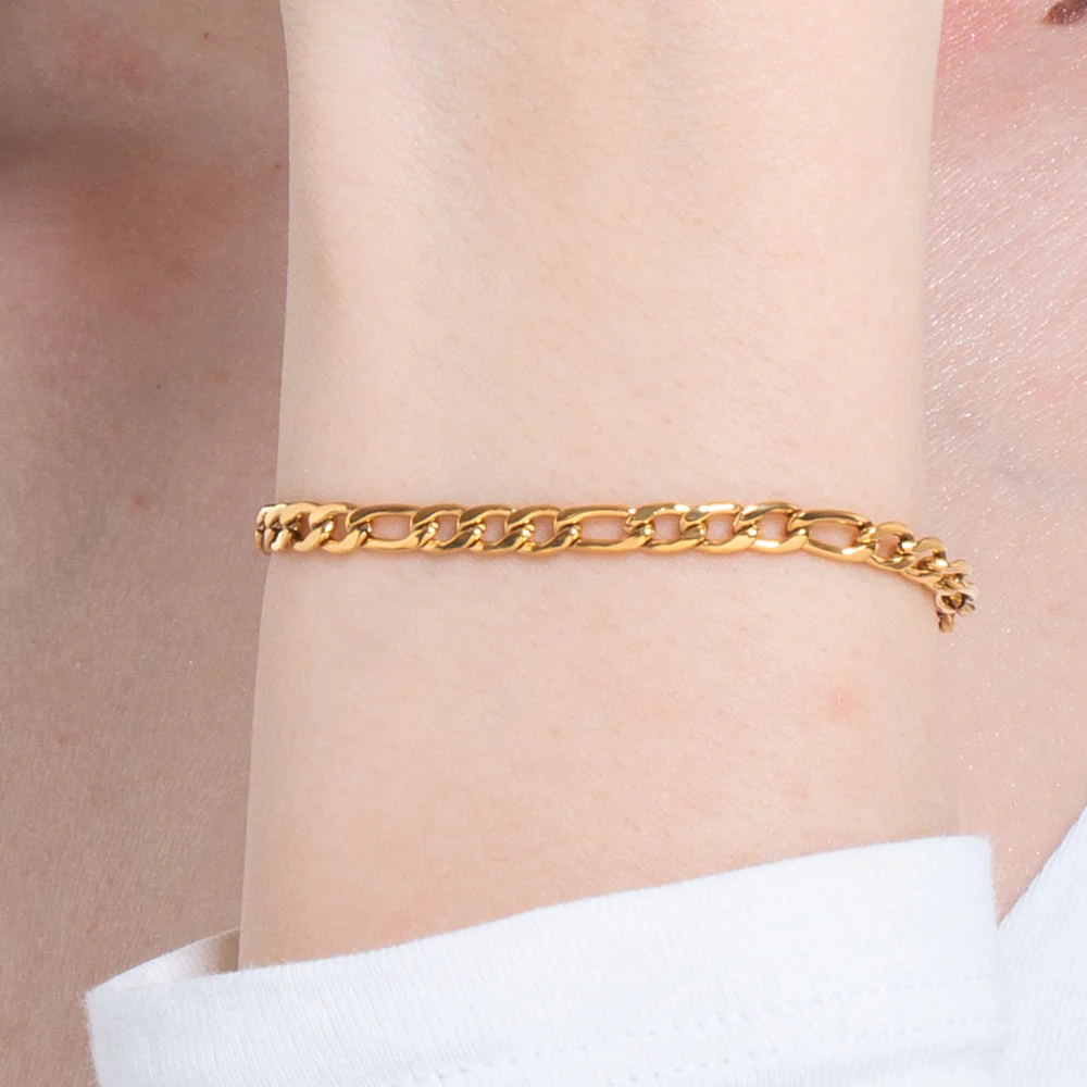 BRACCIALE DONNA IN ACCIAIO IP GOLD - Image 2
