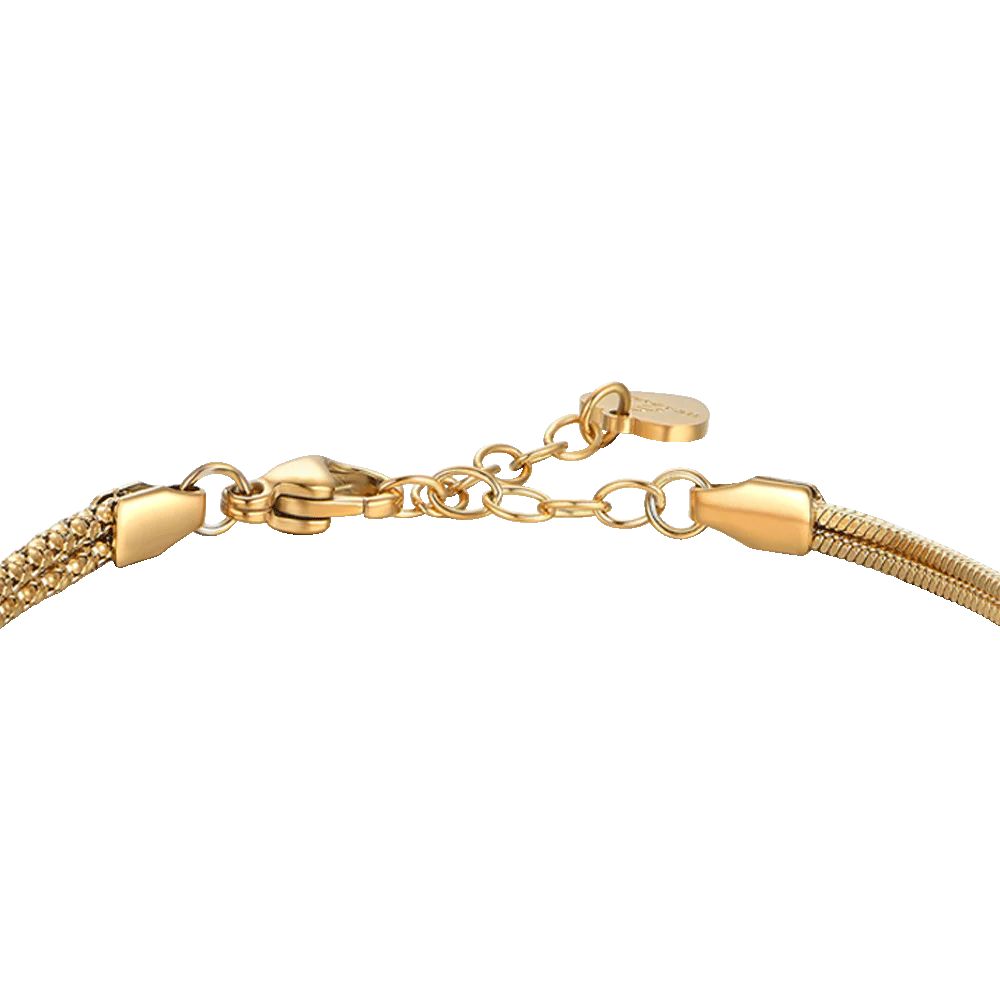 BRACCIALE DONNA IN ACCIAIO IP GOLD CON NODO - Image 5
