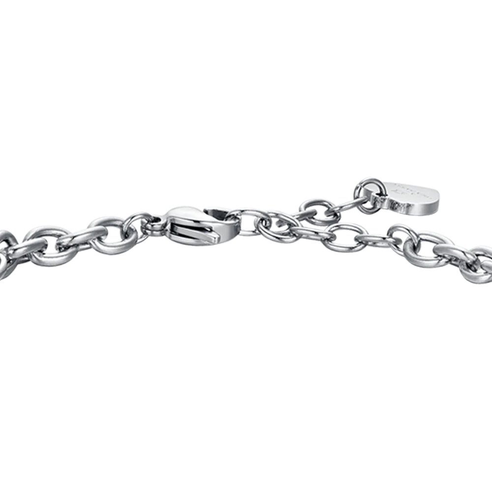 BRACCIALE DONNA IN ACCIAIO SEGNO ZODIACALE LEONE PIASTRA - Image 7