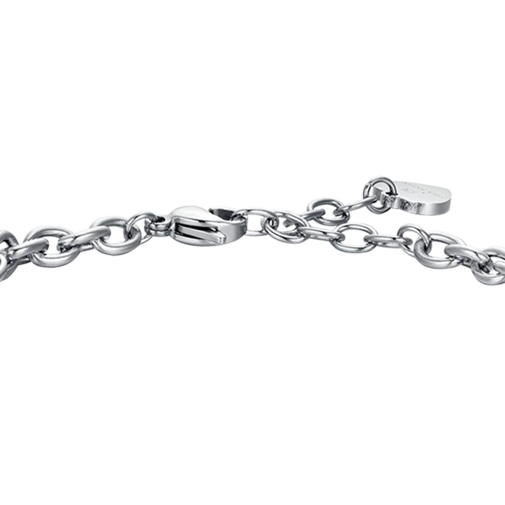 BRACCIALE DONNA IN ACCIAIO SEGNO ZODIACALE SAGITTARIO PIASTRA - Image 7