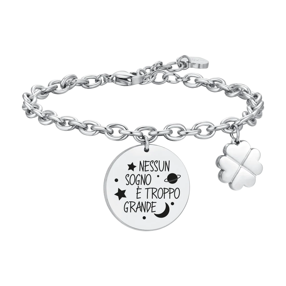 BRACCIALE DONNA IN ACCIAIO SOGNO
