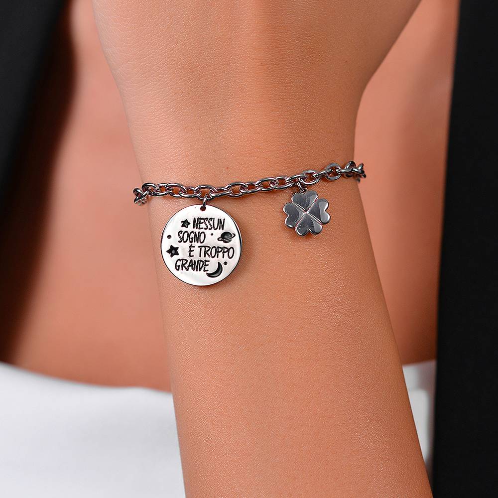 BRACCIALE DONNA IN ACCIAIO SOGNO - Image 2