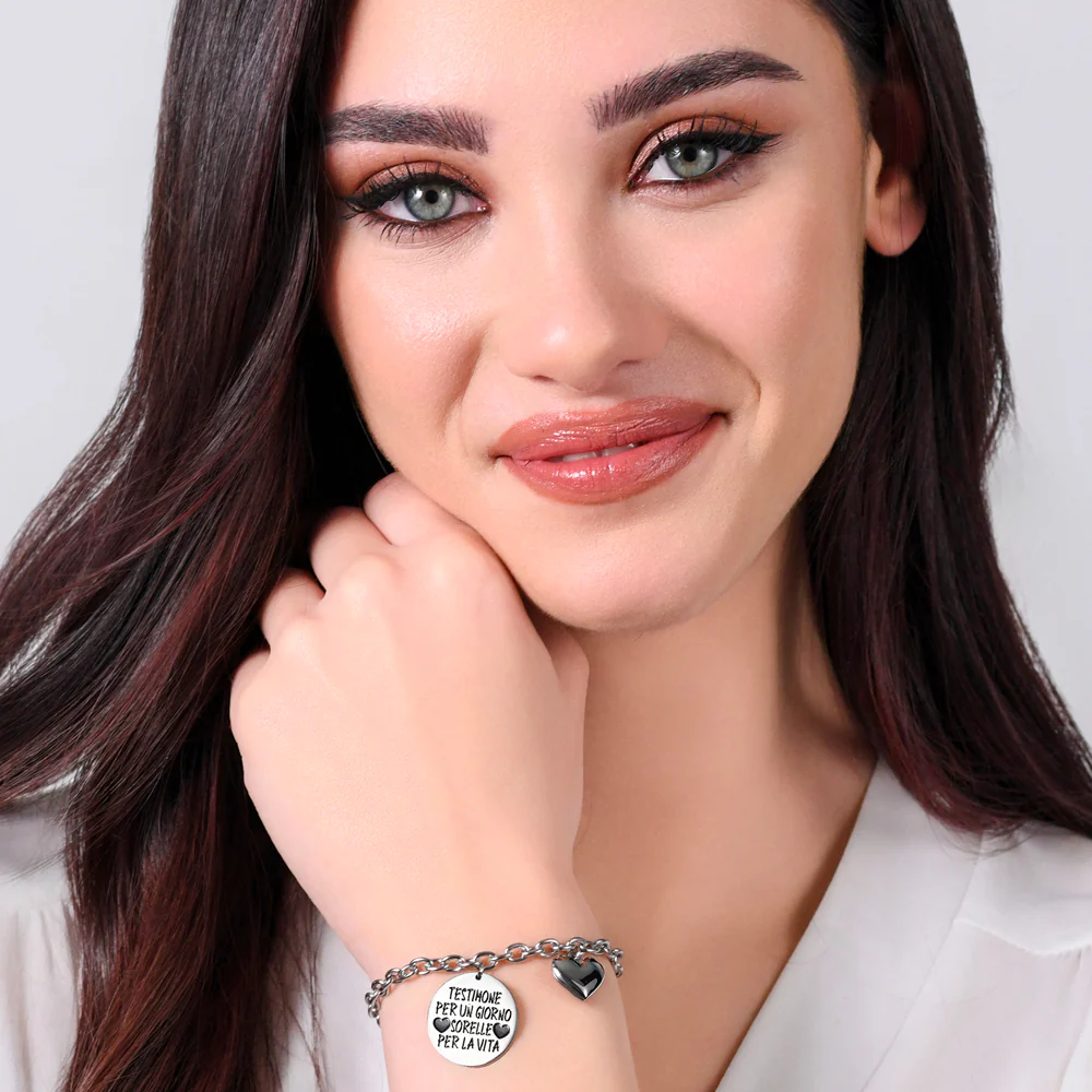 BRACCIALE DONNA IN ACCIAIO TESTIMONE - Image 3