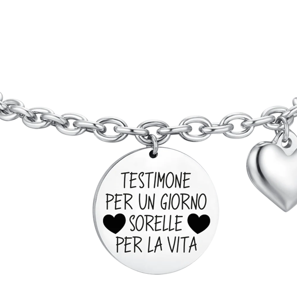 BRACCIALE DONNA IN ACCIAIO TESTIMONE - Image 4