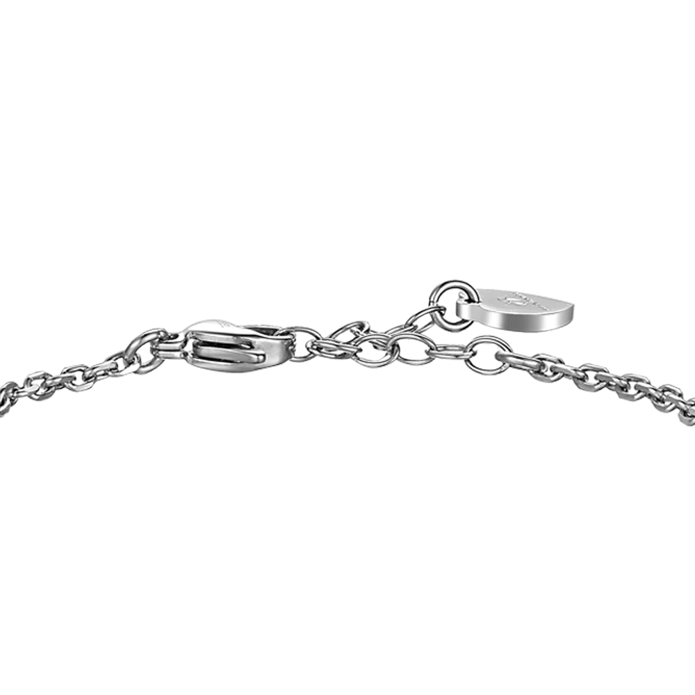 BRACCIALE DONNA SFERE ACCIAIO E  IP GOLD - Image 5