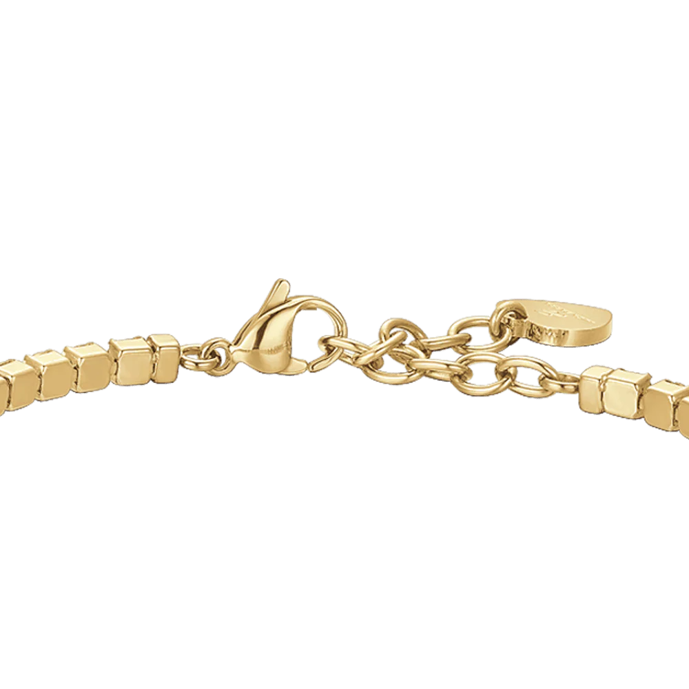 BRACCIALE DONNA TENNIS IN ACCIAIO CON CRISTALLI NERI - Image 3