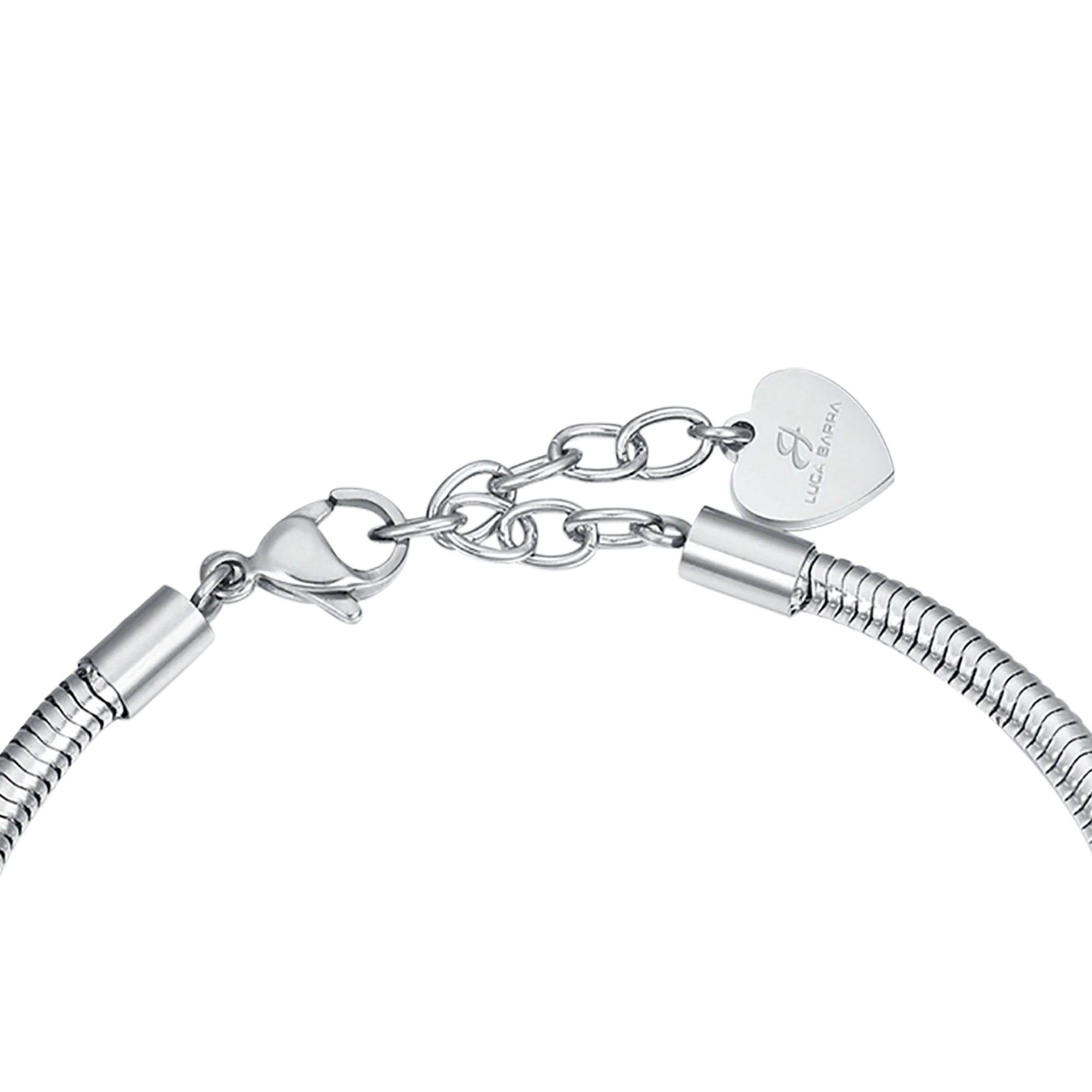 BRACCIALE IN ACCIAIO CON CHARMS LUCKY - Image 5