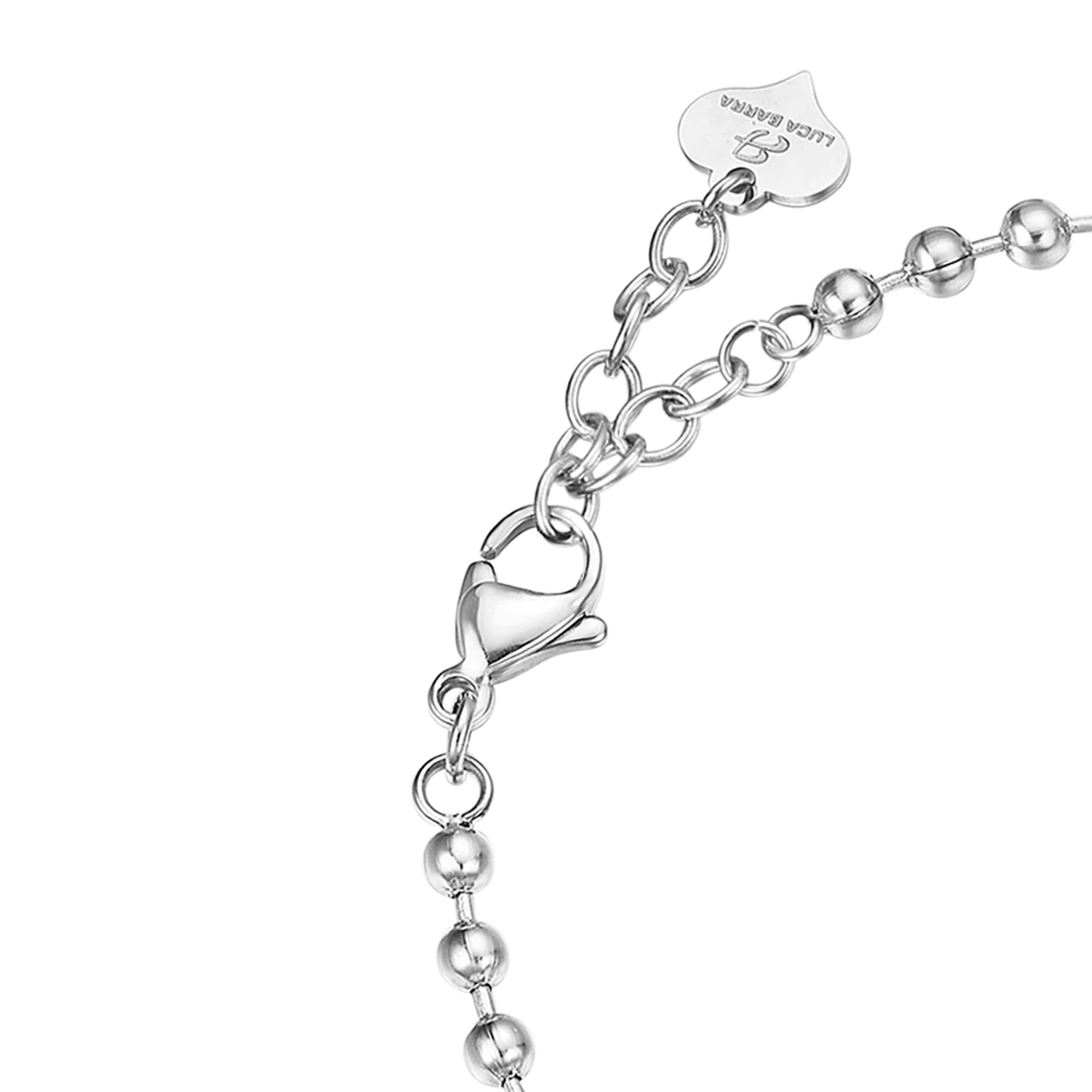 BRACCIALE IN ACCIAIO CON CIONDOLO IN METALLO "SEI LA MIA VITA" - Image 3