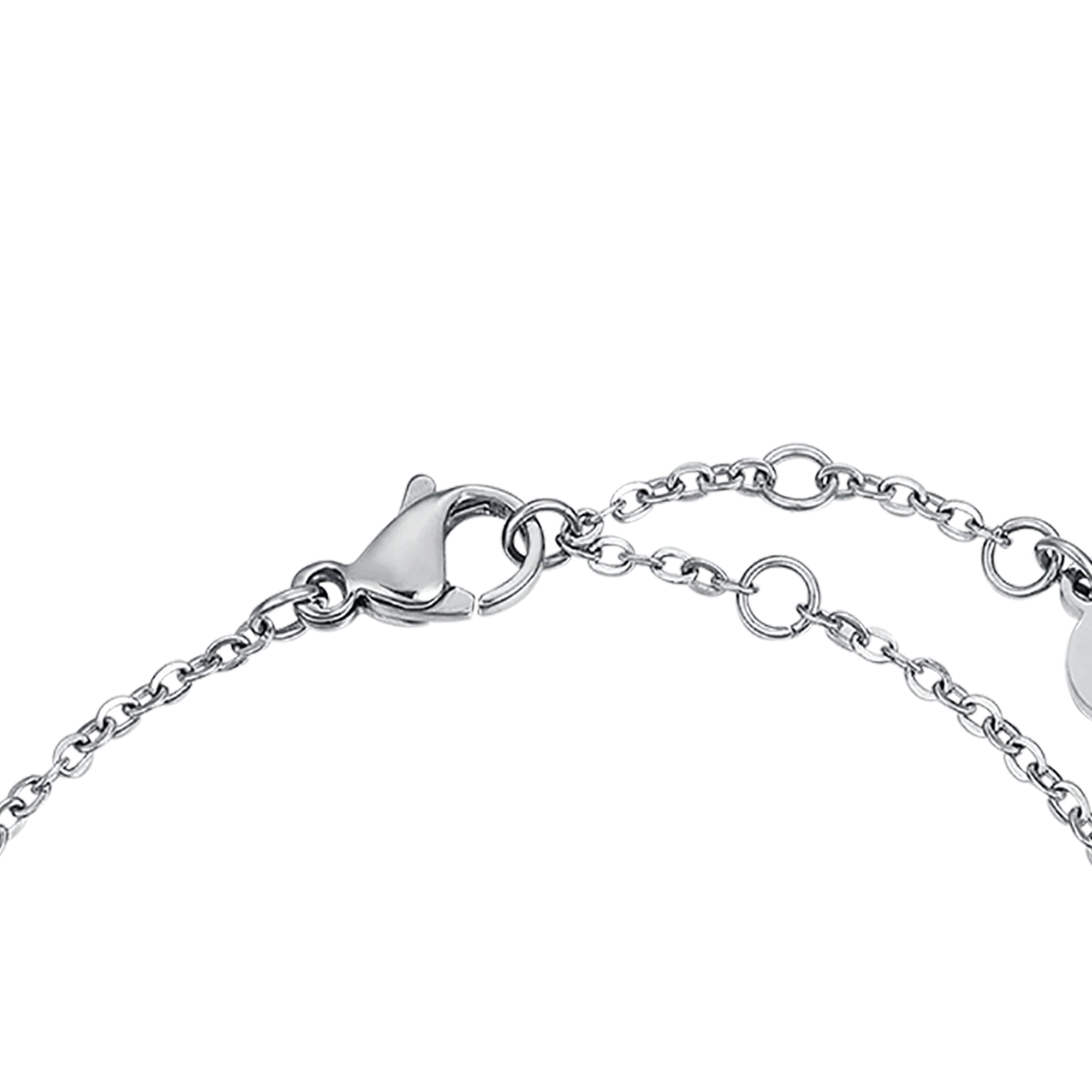 BRACCIALE IN ACCIAIO CON PIETRE GOLDEN SHADOW - Image 4