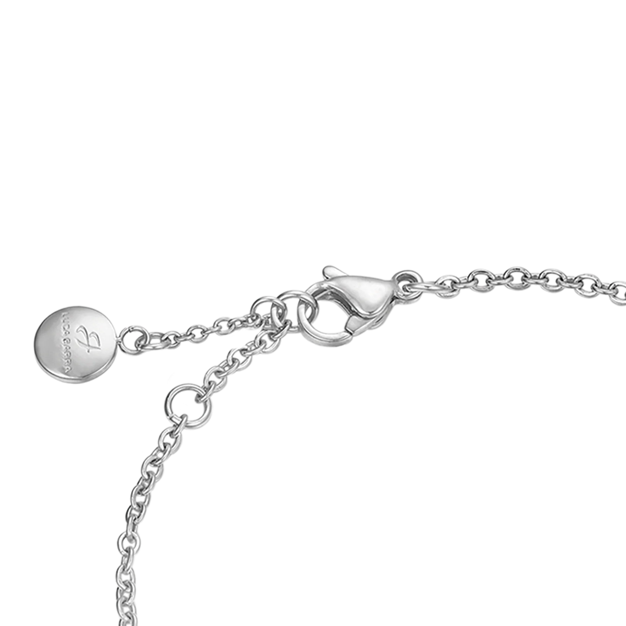 BRACCIALE DONNA IN ACCIAIO CON QUADRIFOGLIO E CRISTALLI - Image 5