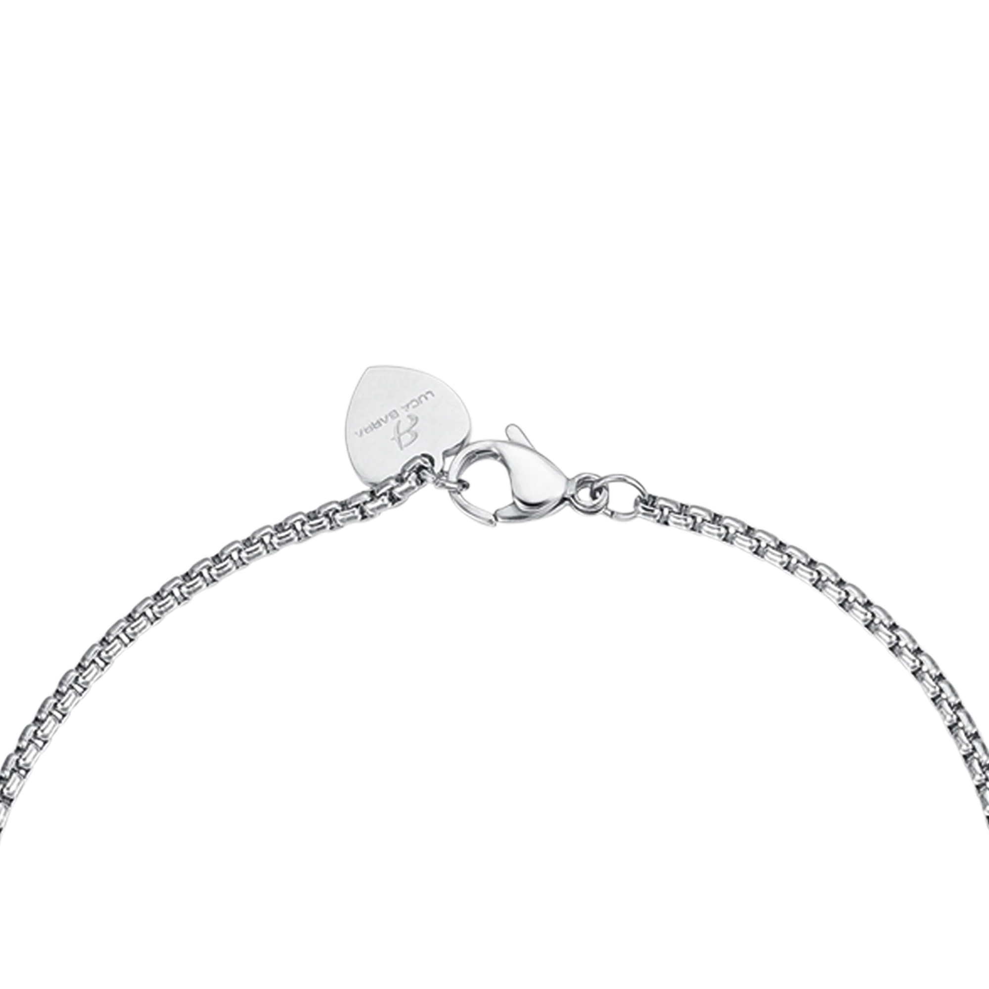 BRACCIALE IN ACCIAIO CON STELLA CON CRISTALLI BIANCHI - Image 5