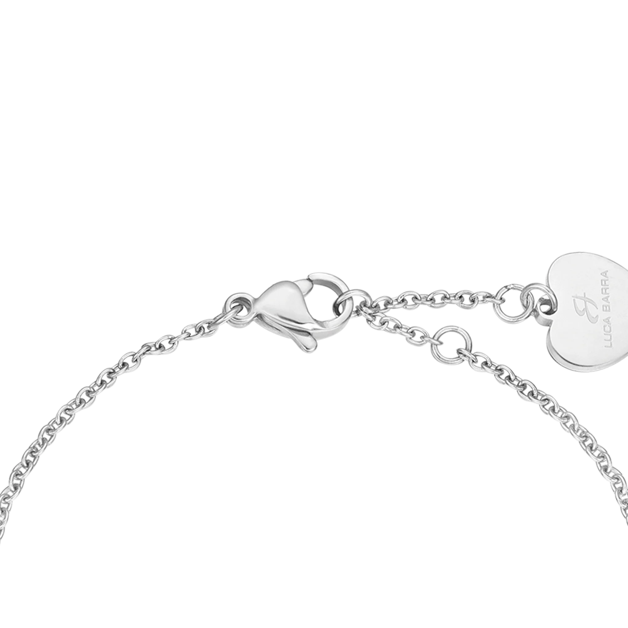 BRACCIALE IN ACCIAIO CON STELLE ROSE' - Image 4