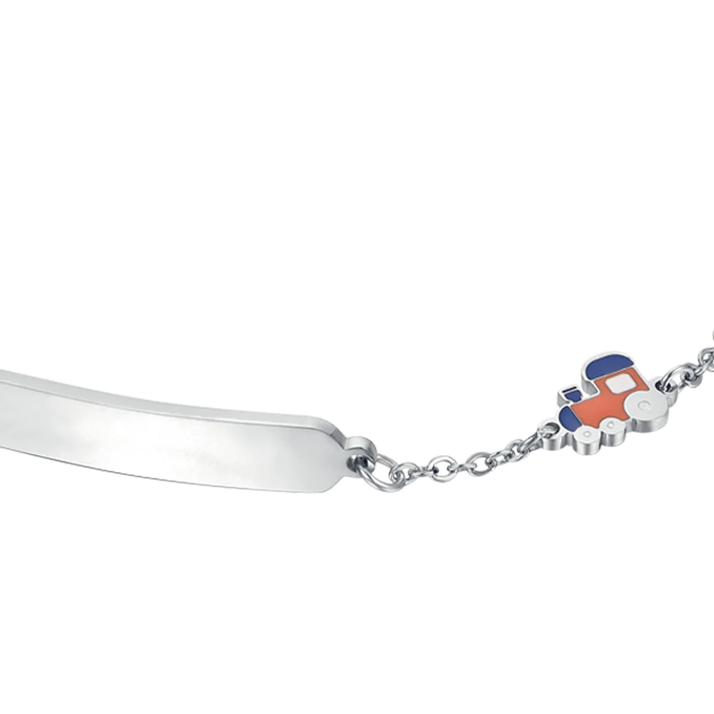 BRACCIALE BAMBINO IN ACCIAIO CON TRENO - Image 4