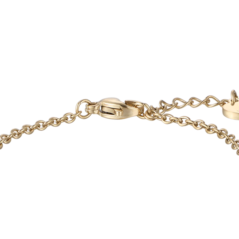BRACCIALE BAMBINA IN ACCIAIO IP GOLD CON COCCINELLA - Image 5