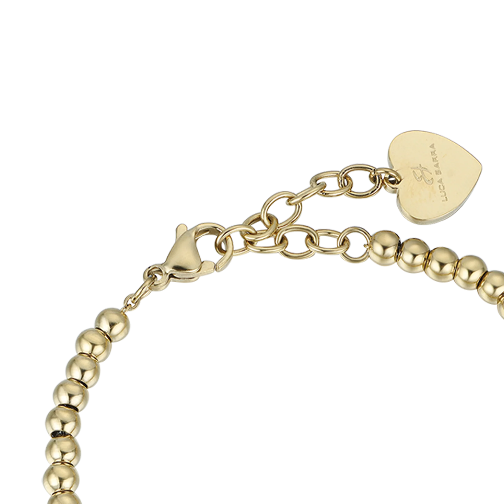 BRACCIALE DONNA IN ACCIAIO IP GOLD CON STELLA CON CRISTALLI BIANCHI - Image 5