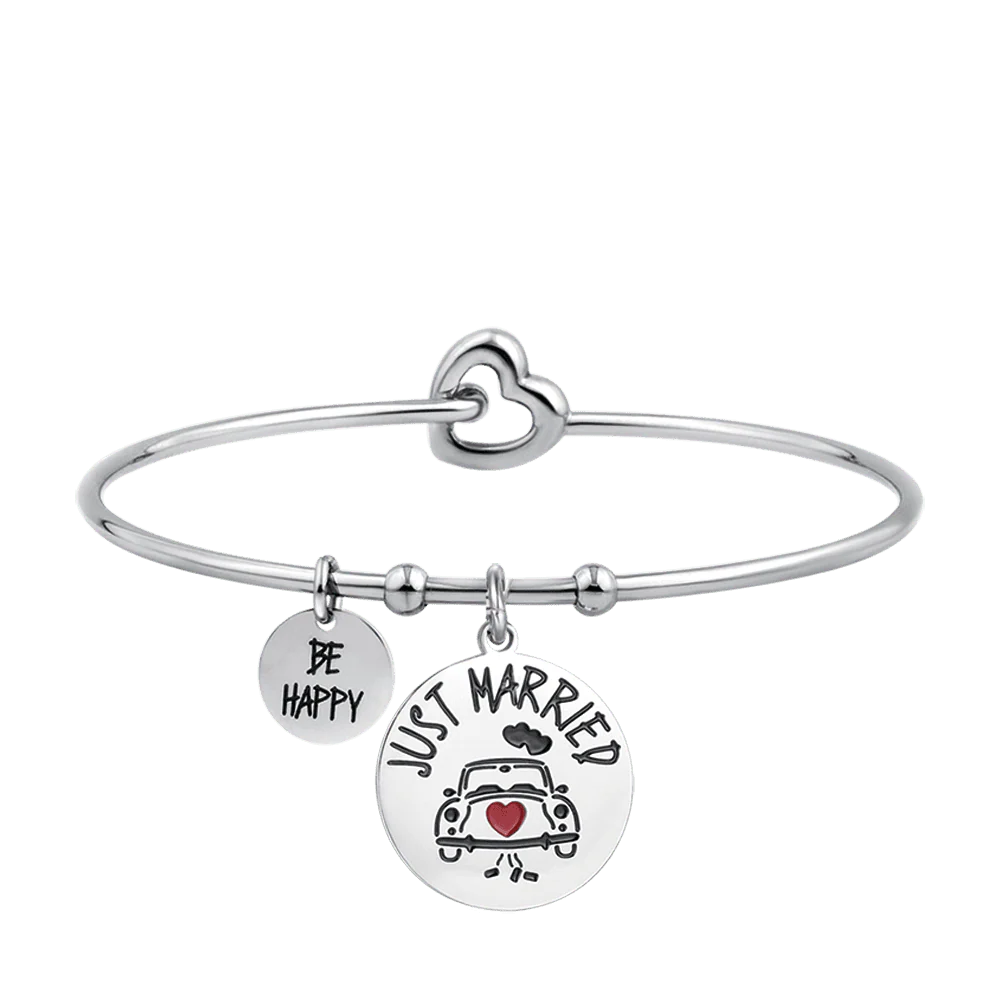 BRACCIALE DONNA IN ACCIAIO JUST MARRIED